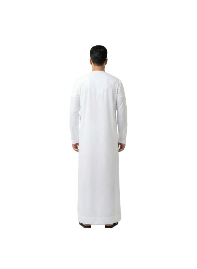 راحمة كوليكشنز كندورة إماراتية أصلية للرجال من رحمة | ثوب/دشداشة فاخرة مخيطة يدويًا، تصميم تقليدي، تنضح بالفخامة والرقي - Image 4